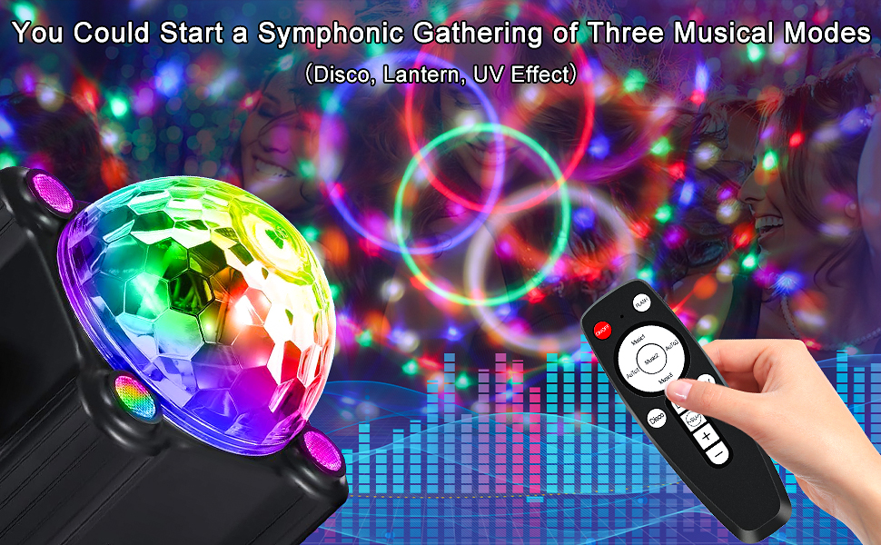 Sound Activated Disco Party Light