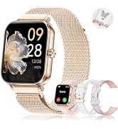 Smart Watch for Women, 30-Day Battery Life, Bluetooth Call (Answer/Make), 1.85" HD Fitness Tracke...