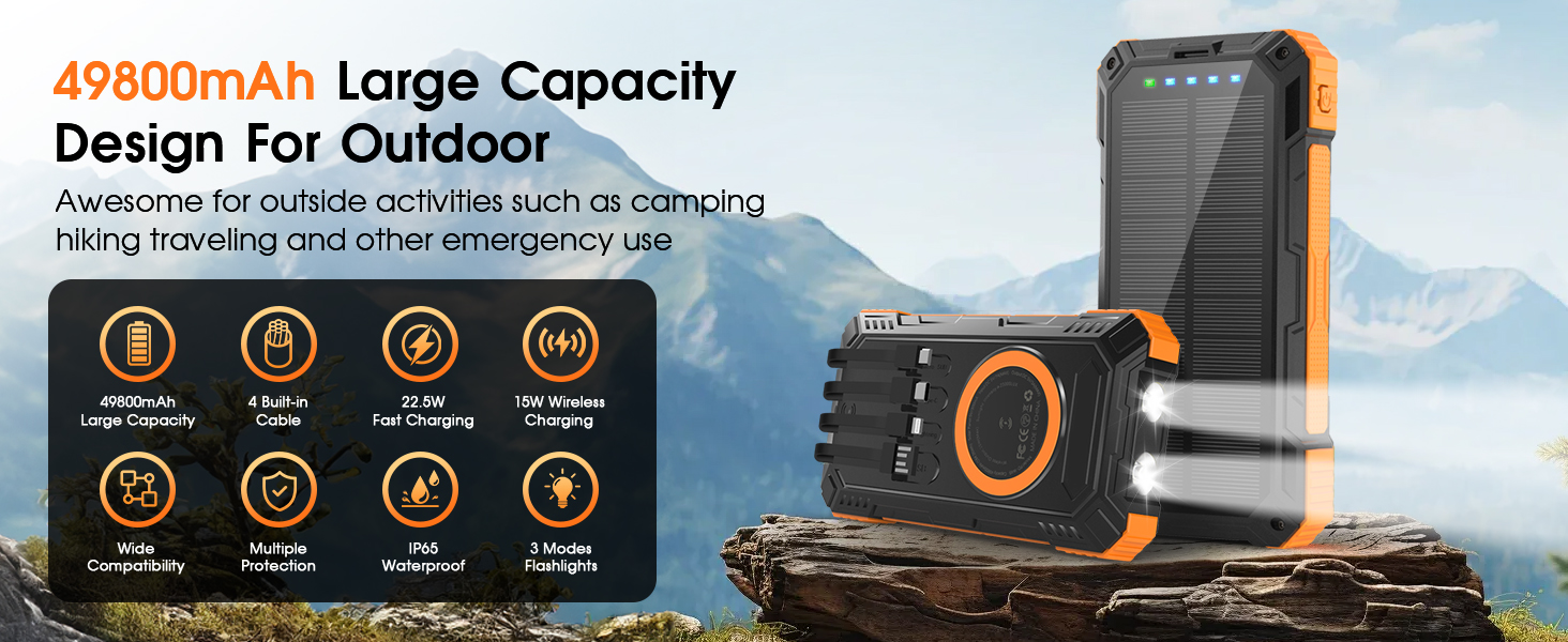 49800mah Large Capacity