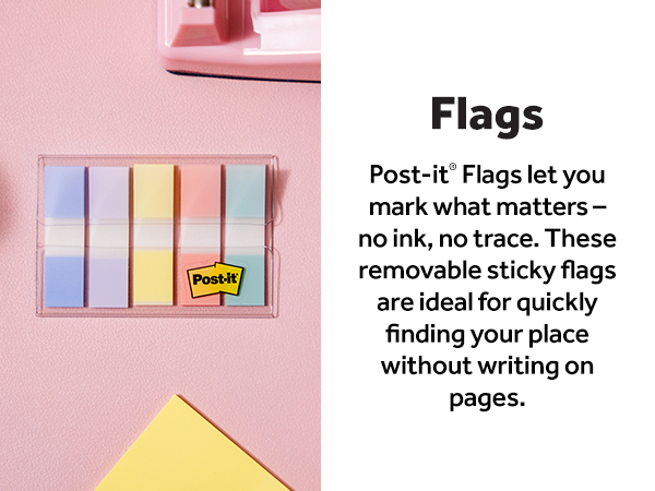 Post-it Pastel Flags