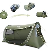 1 Person Pop Up Tunnel Tent