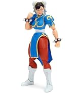 Jada Street Fighter II 6" Chun Li Figure Action Figure, Toys for Kids and Adults
