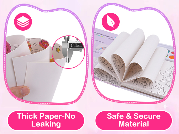 CMTOOP Paint with Water Coloring Books for Kids