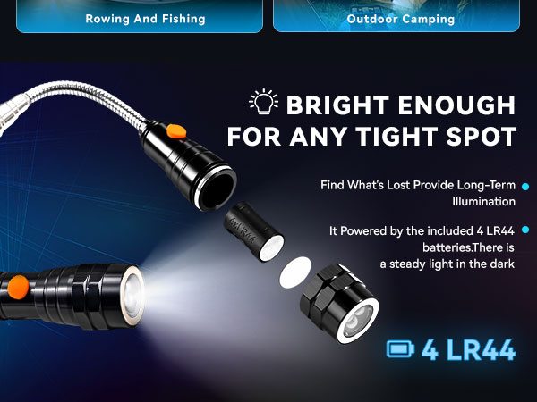 BRIGHT ENOUGH FOR ANY TIGHT SPOT