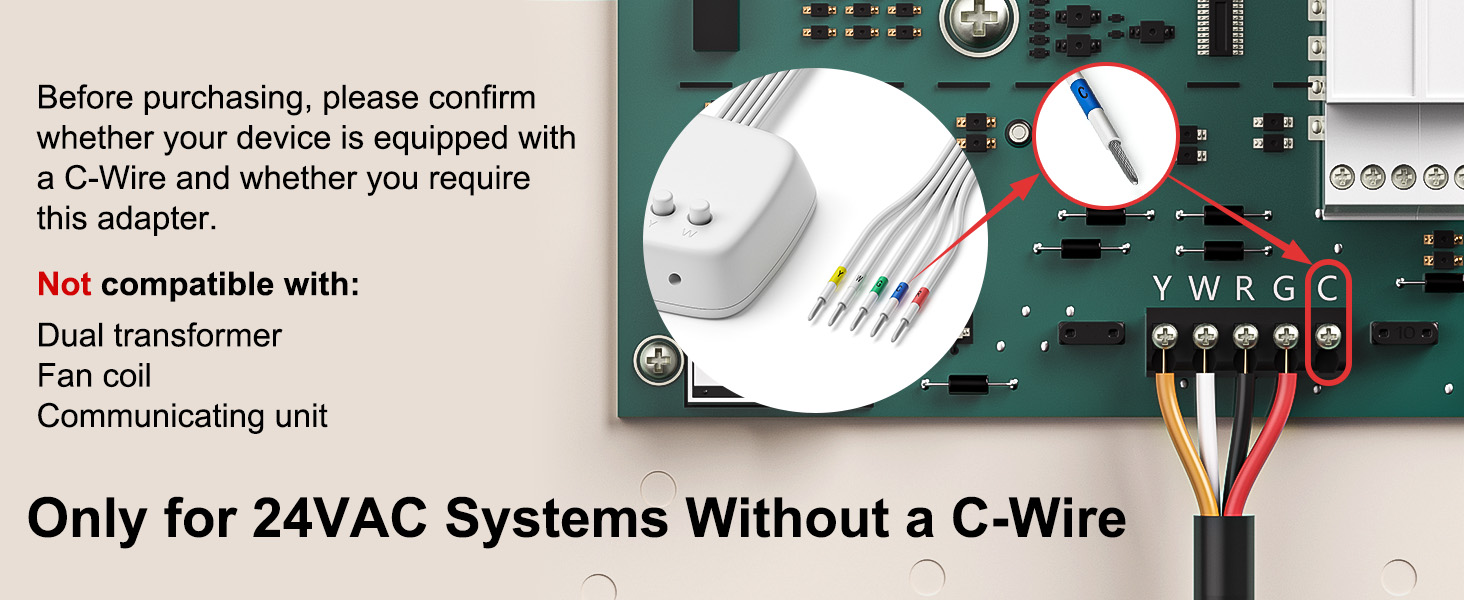 Easy to add a c-wire for Ecobee Smart Thermostats