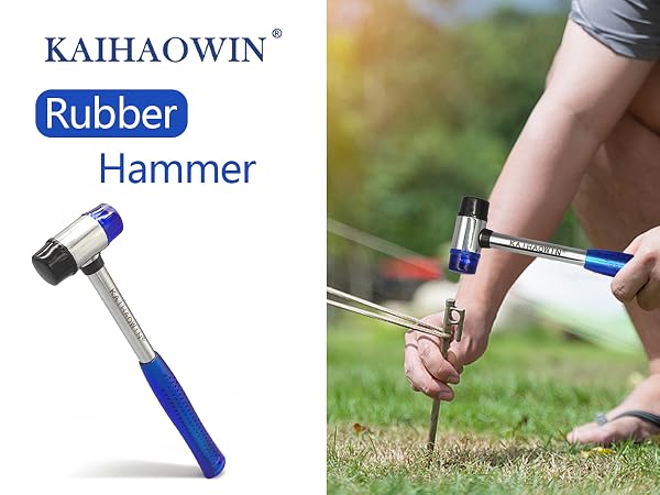 KAIHAOWIN Rubber Hammer