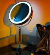mirror with lights