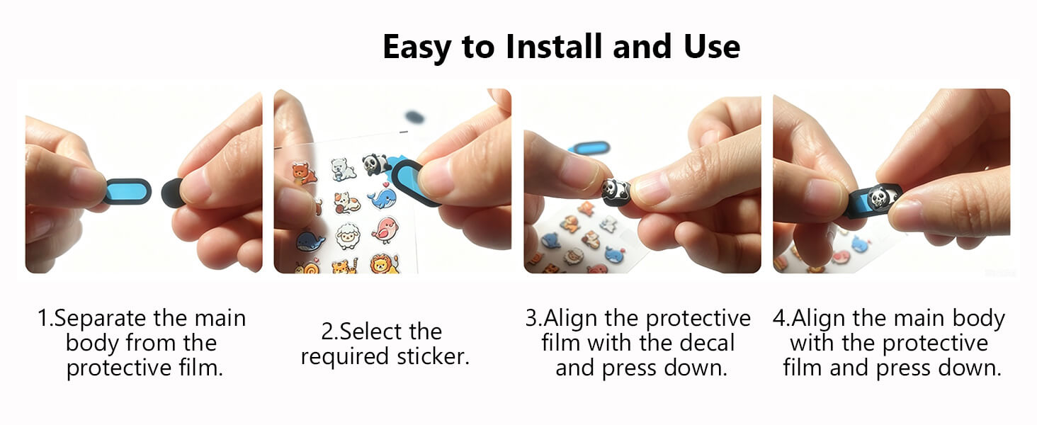 Sticker Application Steps