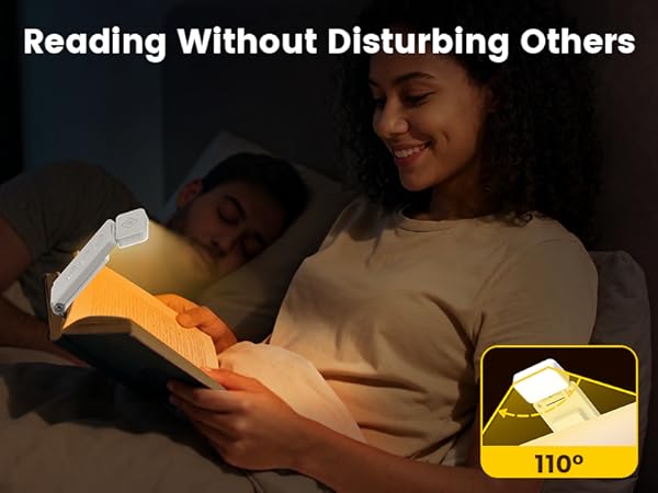 reading book light