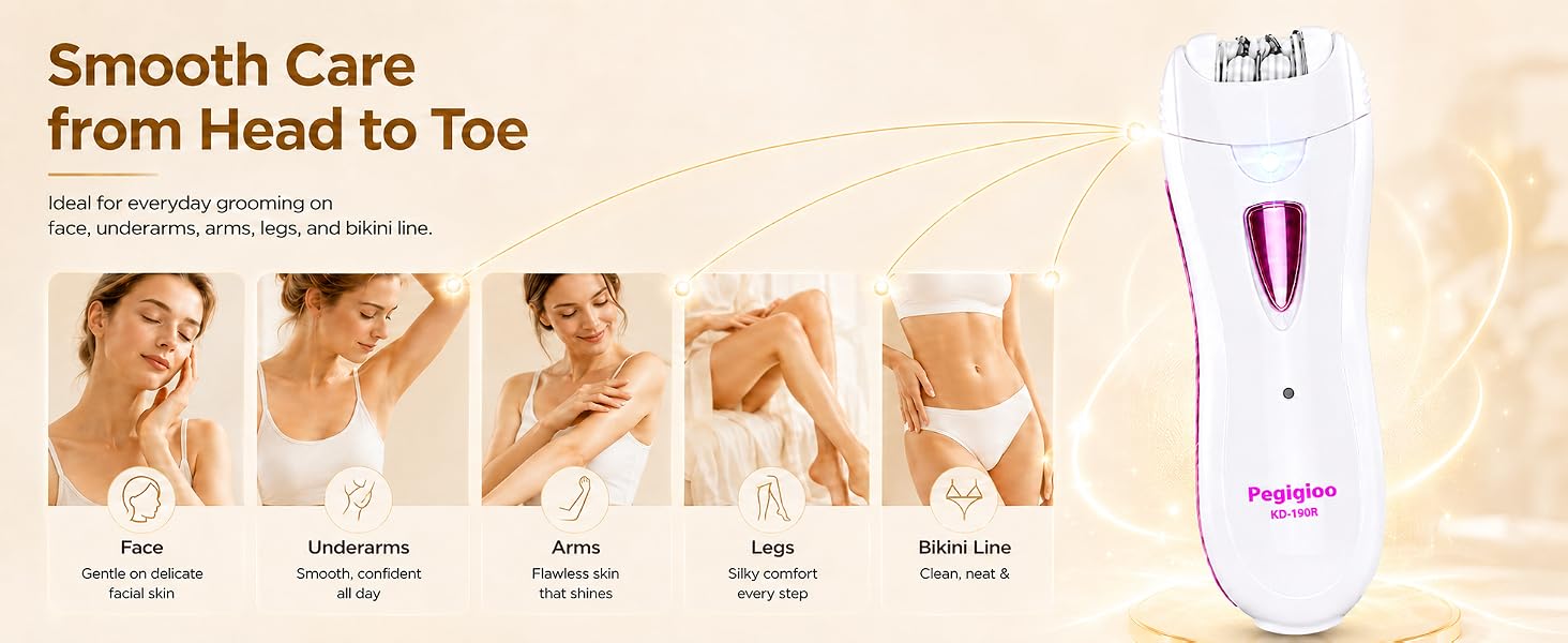 Upgrade Facial Epilator for Women