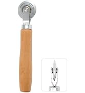UCEC 0.5mm Cardboard Scoring Tool – Box Resizer Tool with Wooden Handle Metal Roller, Paper Scori...