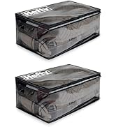 Hefty Extra Large Flexible Tote with Breathable Mesh, Double Zipper, 2 Handles – Ideal for Moving...