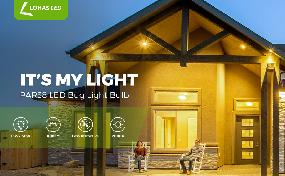 PAR38 LED Bug Light Bulb