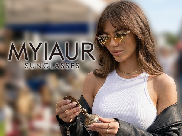 polarized sunglasses for women uv400 protection trendy sun glasses mirrored lenses
