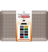 TranquilMoments 4/5 Inch Extra Thick Kitchen Mats for Floor,Non Slip Anti Fatigue Kitchen Rugs,Wa...