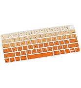Allinside Silicone Keyboard Cover for iMac Magic Keyboard A2449/A2450, Protective Skin for iMac 2...