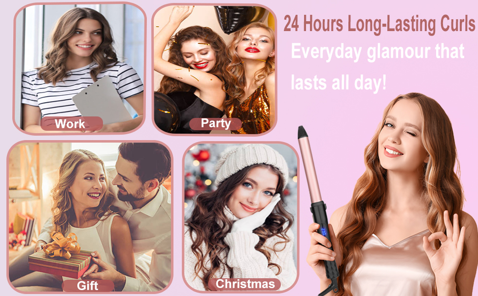 gift Curling Wand Iron 