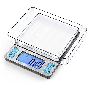 BOMATA 0.01g/1kg Upgraded Small Precise Jewelry Scale,