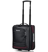 Gonex Rolling Duffle Bag with Wheels, 30L Water Repellent Underseat Carry On Luggage, Wheeled Tra...