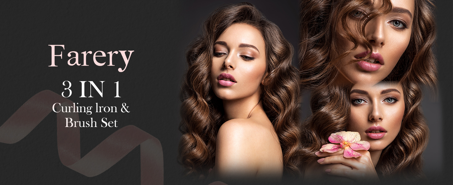 auto rotating curling iron brush