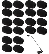 20Pcs Professional Foam Windshield for Shure CVG18-B/C - Studio-Grade Microphone Filter for Goose...