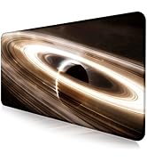 Extra Large Space Earth Table Mat, Dirt Resistant Creative Milky Way Table Mat, Computer Keyboard...