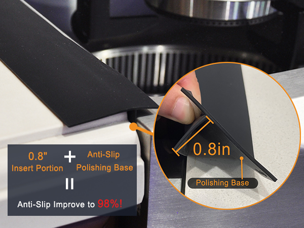 stove counter gap cover