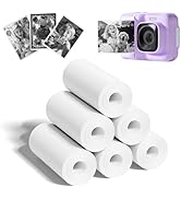 Kids Instant Print Camera Paper, Thermal Printing Refill Set for Kids Camera, Compatible with TYP...