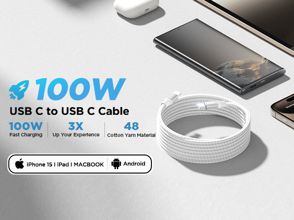 USB C to USB C Cable
