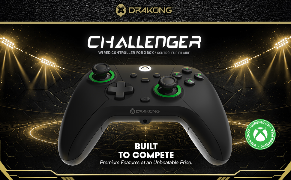 Drakong Challenger with Hall Effect sticks.