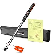 SUZUME Digital Torque Wrench (12.5-250.9 Ft. Lb/ 17-340.2 N.m) Â±2% High Accuracy Digital Torque W...