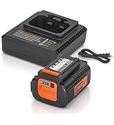 40V LBX2040 Replacement for Black and Decker 40V Lithium Battery LBXR36 LST140C LSW36 LST140C LCC...