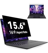 Laptop Privacy Screen 15.6 Inch Compatible with HP/Dell/Acer/Samsung/Asus/Lenovo/Toshiba,16:9 Asp...