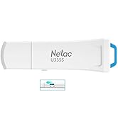 Netac 64GB USB Flash Drive 3.0 USB Memory Stick Thumb Drive Jump Drive 64GB, ABS Housing Body - U...