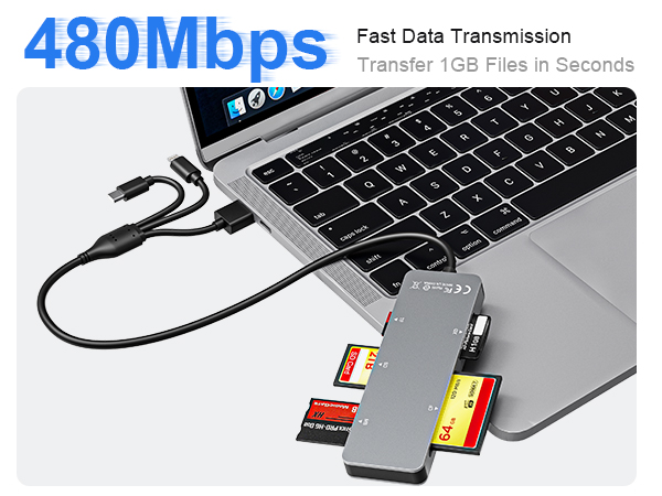 480mbps sd card reader for iphone