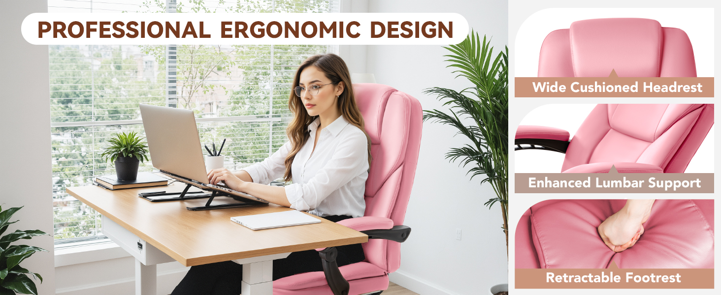 Executive Leather Office Chair