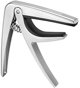 Aroma Professional Guitar Capo for 6 Strings Acoustic and Electric Guitar One Hand Quick Release ...