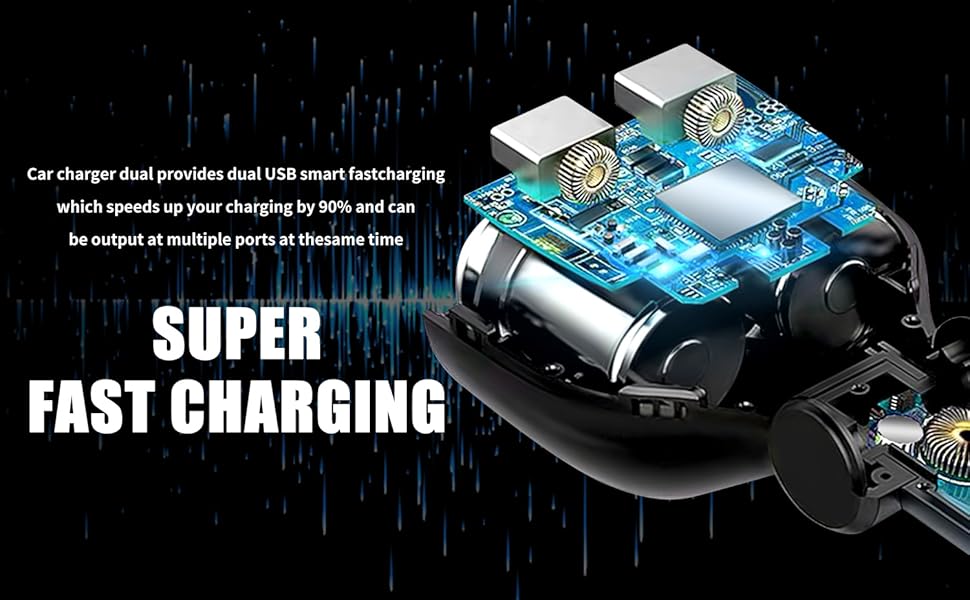 4 IN 1 DOUBLE CIGARETTE LIGHTER ADAPTER