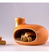 MOUGIGI Ceramic Palo Santo Holder - Handcrafted Ash Catcher for Palo Santo Sticks and Sage - Uniq...