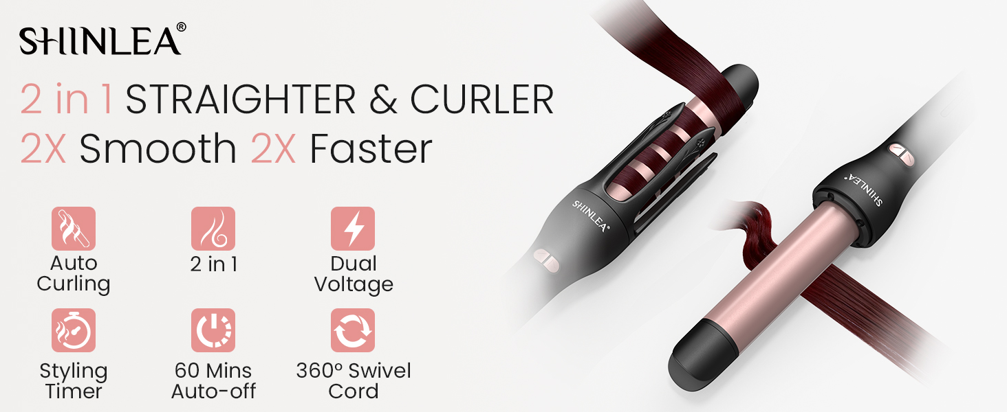 shinlea automatic curling iron