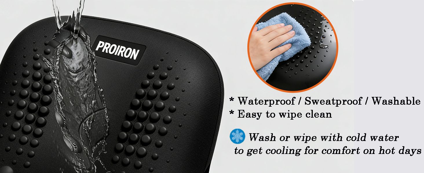 Infatable Back Support Pillow for office chair and car