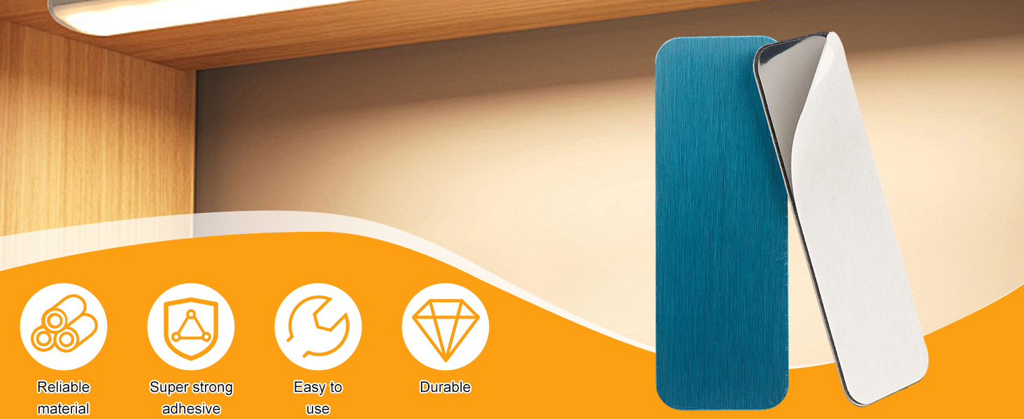 12 Pcs Under Cabinet Lights Magnetic stickys