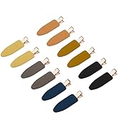 minihope 12 pieces No Bend Hair Clips, Curl Pin Clips, No Crease Hair Clips for Makeup Applicatio...