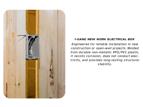 1-Gang Outlet Box
