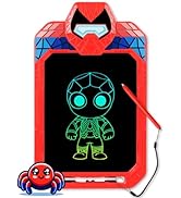 Fullware LCD Writing Tablet for Kids 10 Inch Spider Hero for Toddler 3 4 5 6 7 8 - Paint, Doodle ...