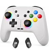 aghi Switch 2 Pro Controller with Hall Effect Joysticks and One Key Wake Up | Wireless Game Contr...