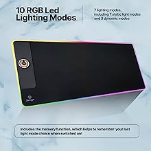 10 RGB Led Lighting Modes