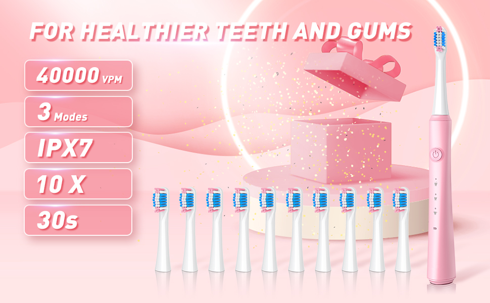 Electric Toothbrush for Adults