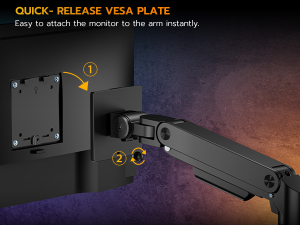 monitor arm wall mount