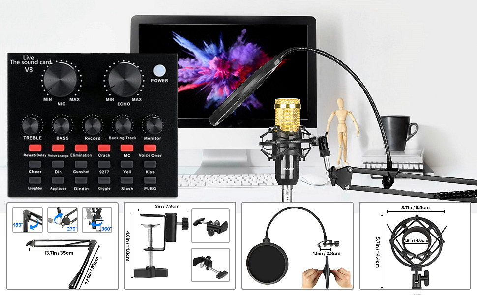 v8 sound card